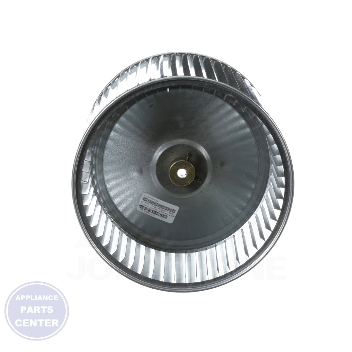 BLOWER WHEEL S1-02619654014 - Side view with 11" x 10" steel specifications