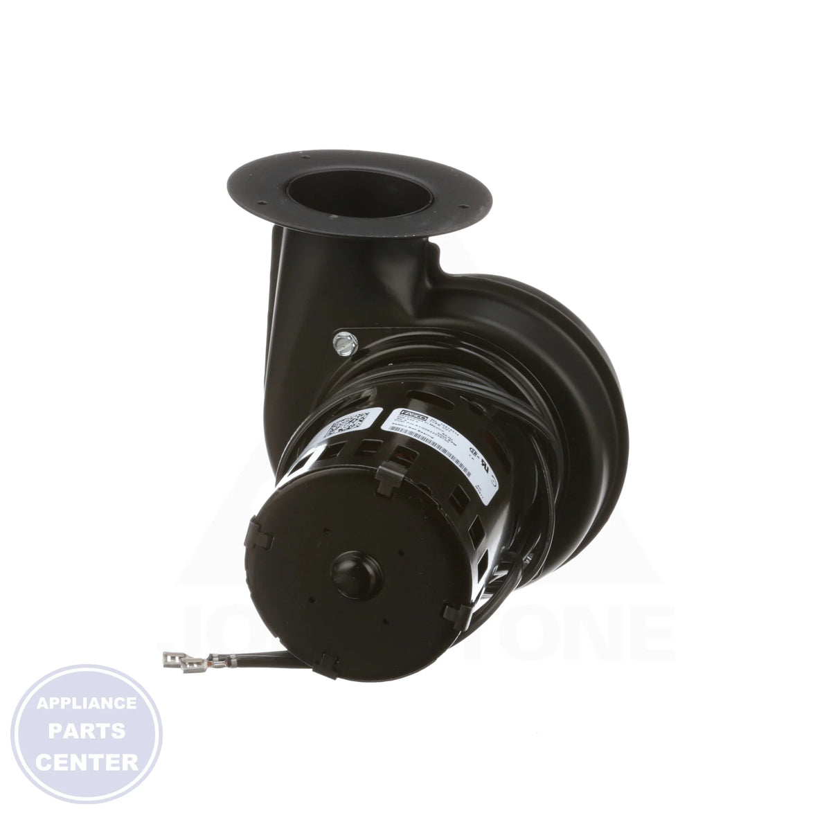 Venter Blower S1-02622239700 - Side view with specific measurements