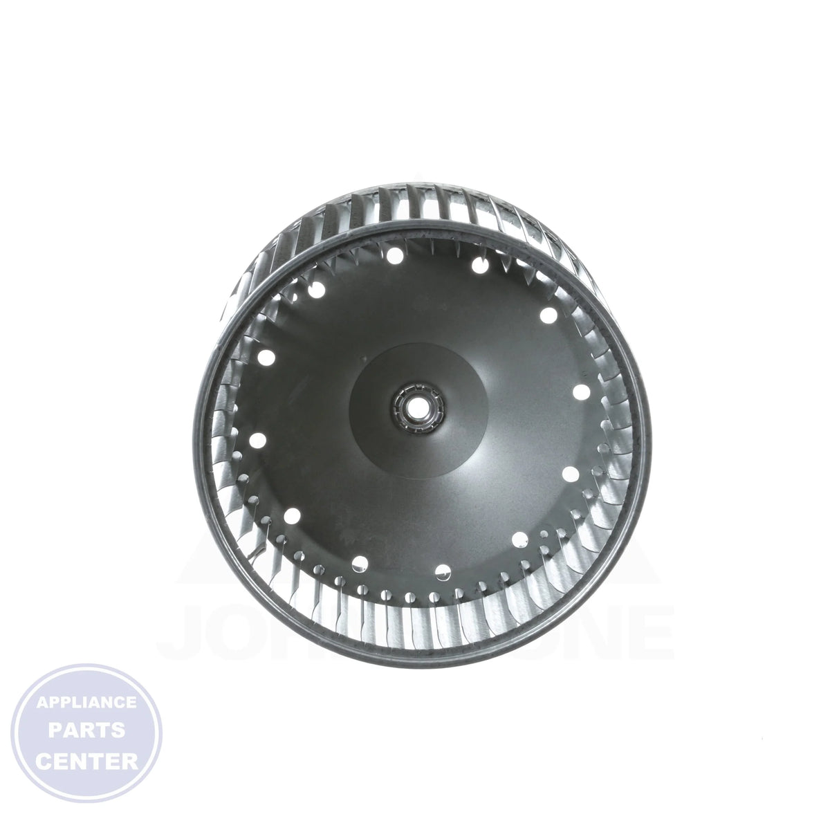 BLOWER WHEEL 10X7 1/2" - Side view with 1/2" bore and double inlet