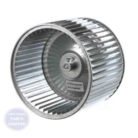 Coleman 10 X 8 STEEL BLOWER WHEEL - Main view showing enhanced ventilation for Coleman and Evcon models