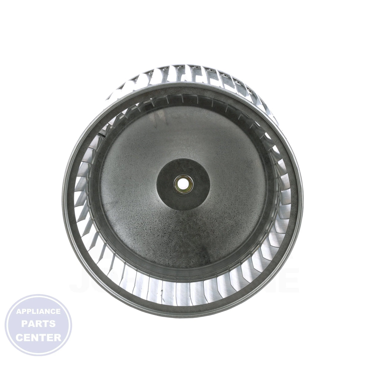 BLOWER WHEEL 12X11 5/8" - Side view with 5/8" bore and galvanized construction