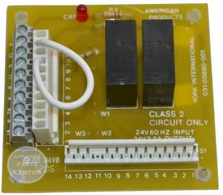 Coleman CIRCUIT RELAY BOARD S1-03100880001 - Main view showing electrical component for Coleman Evcon models