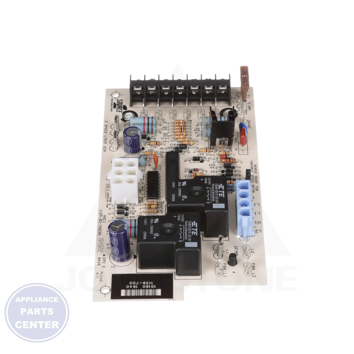 BOARD CONTROL S1-03101264002 - Detailed view of circuit technical details