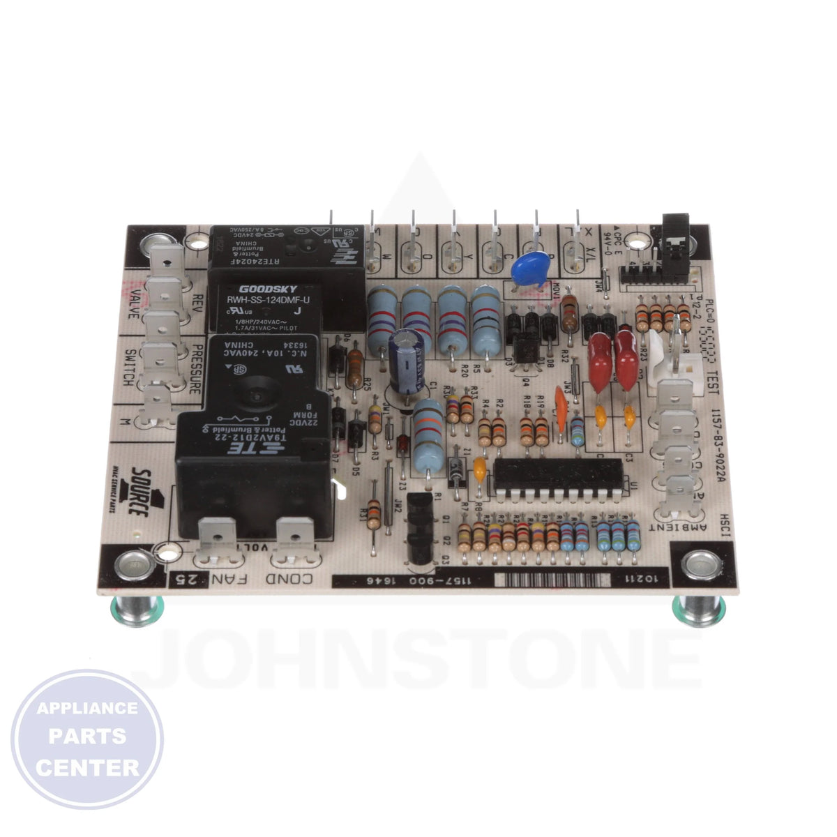 BOARD CONTROL S1-03101975000 - Detailed view of the control board's technical specifications