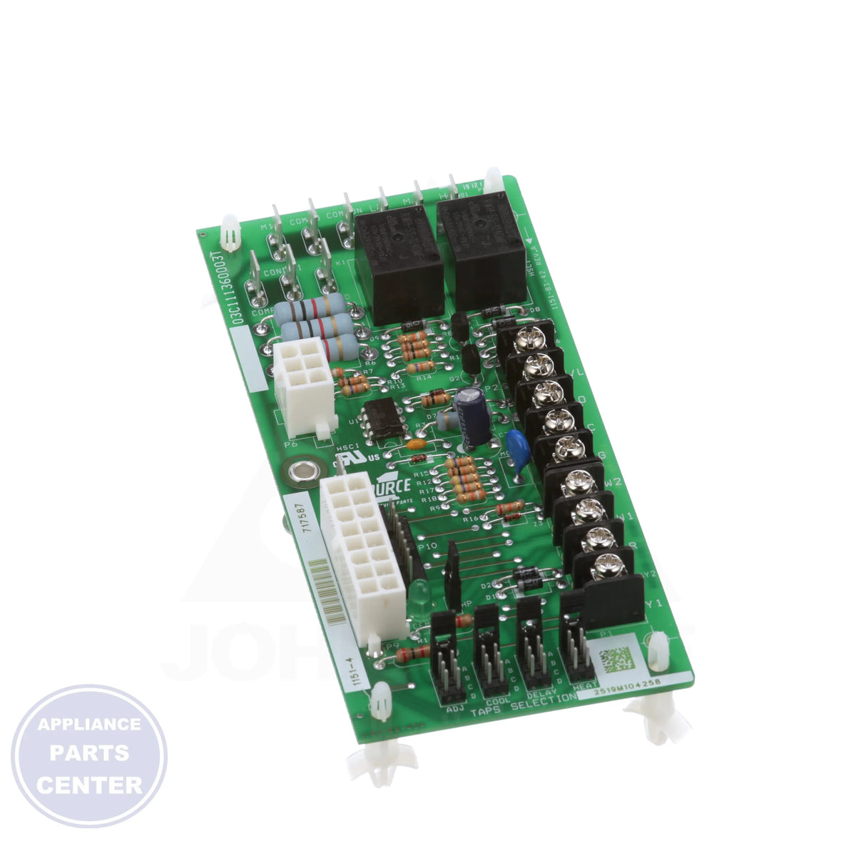 BOARD CONTROL S1-03103002000 - Detailed view of control board technical details