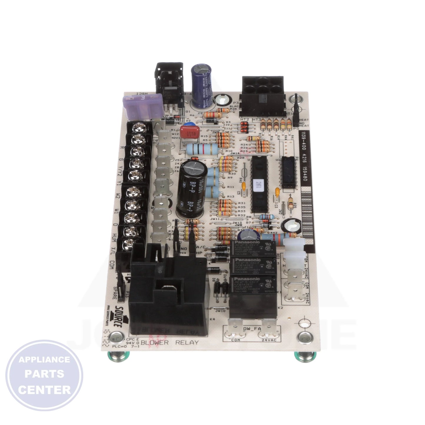 Control, Fan/Elec Heat S1-03109156000 - Detailed view of high-quality electrical control