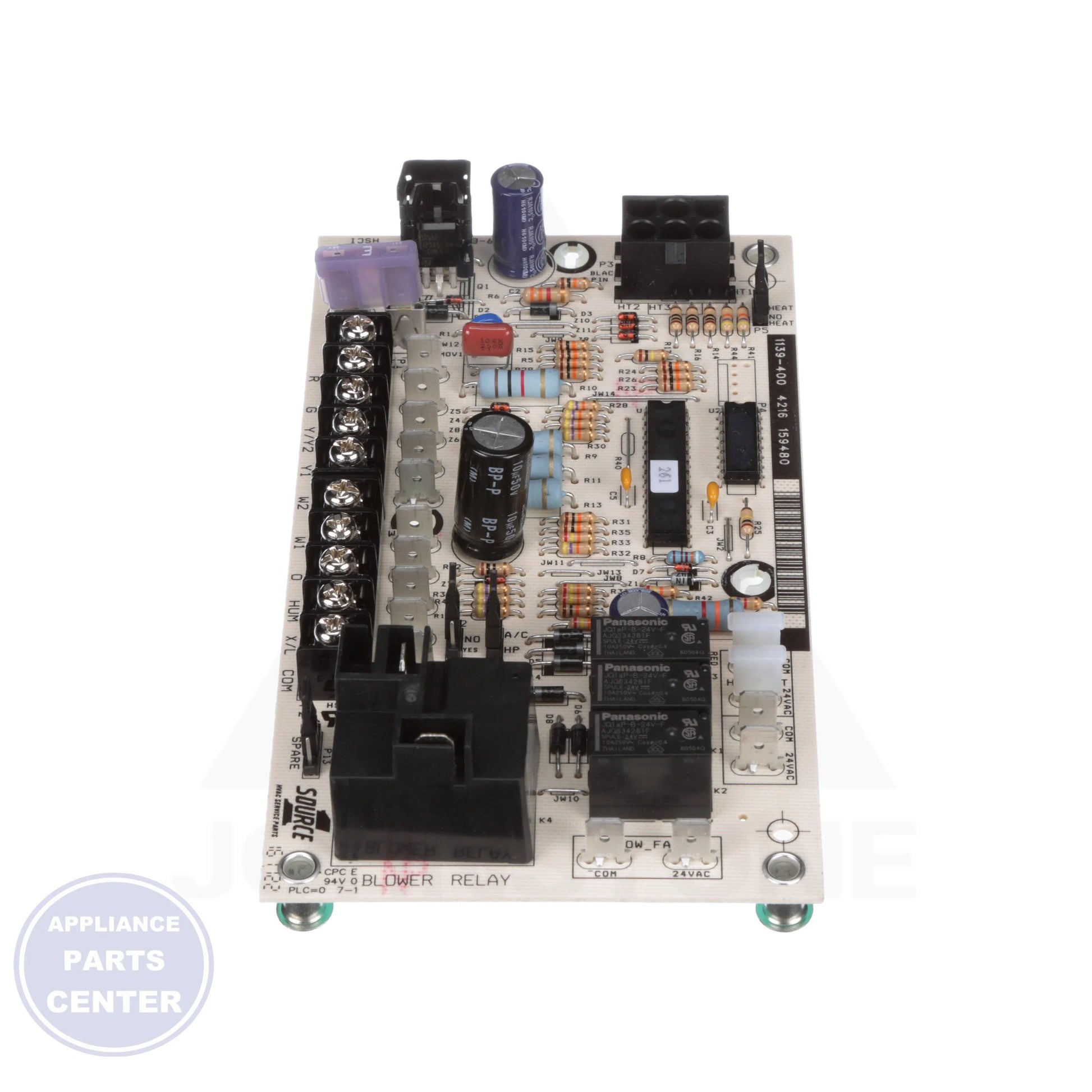 Control, Fan/Elec Heat S1-03109156000 - Detailed view of high-quality electrical control