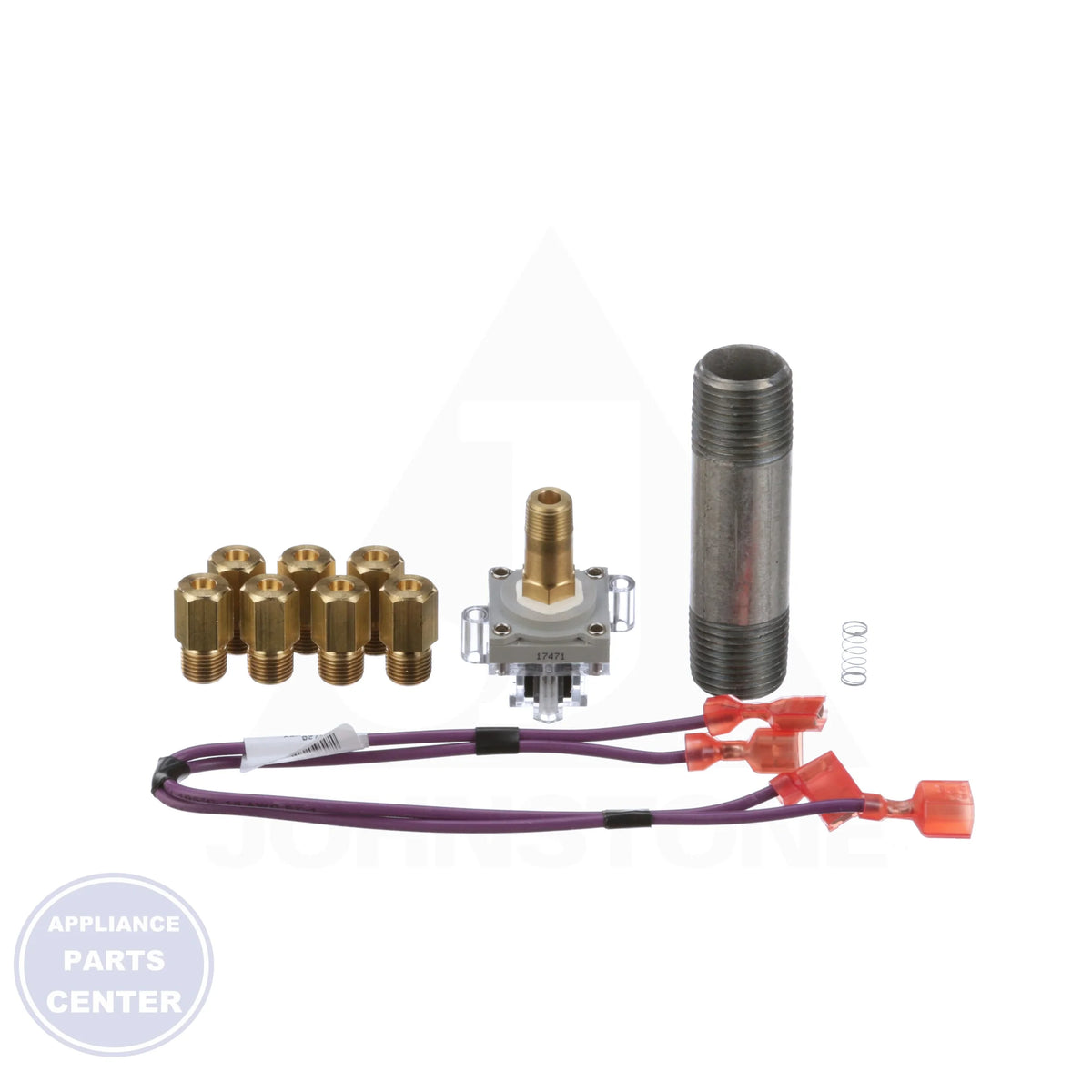 PROPANE SEAL KIT S1-1NP0347 - Side view with specific measurements