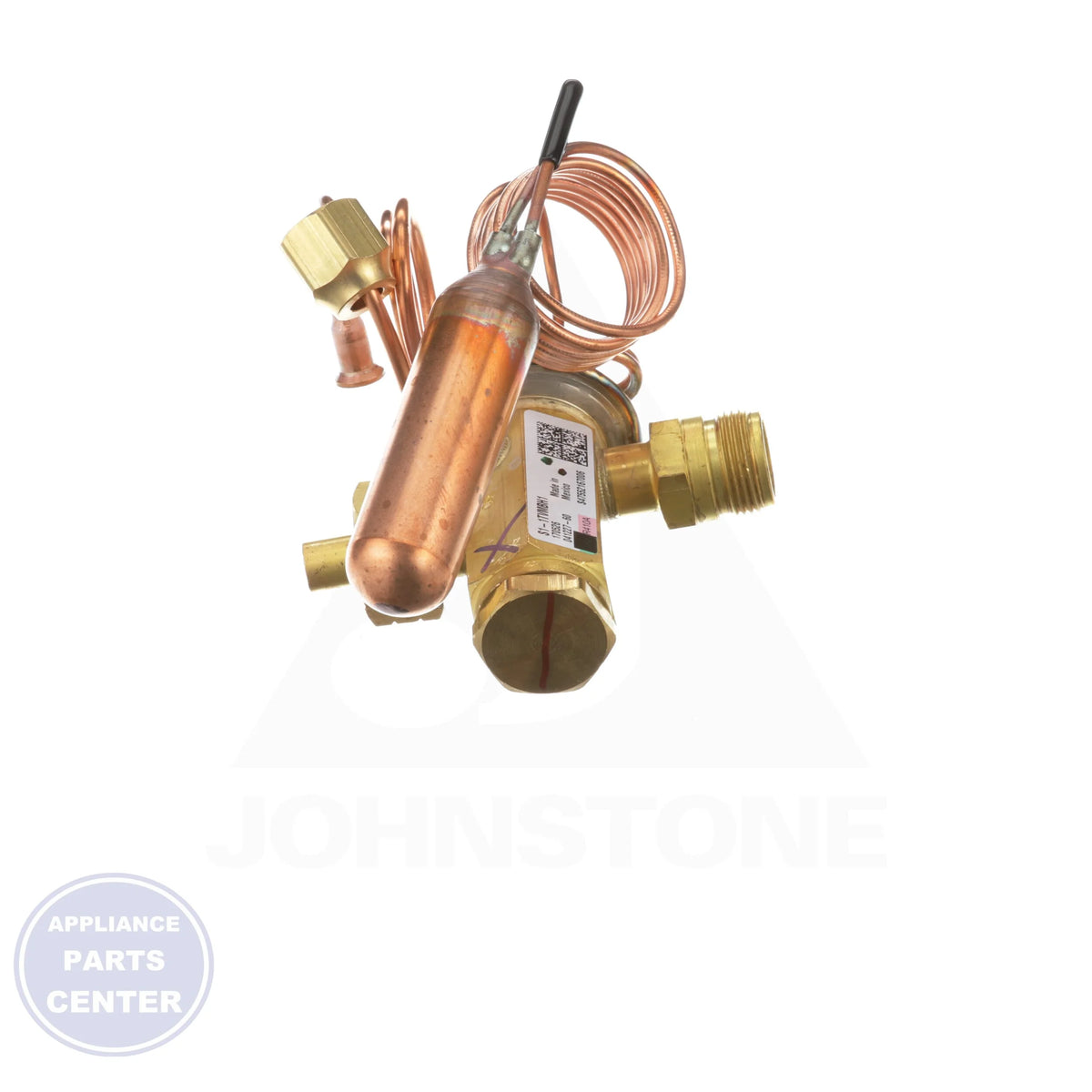 Kit,TXV,R-410A,3/4 Inch,Chatleff Conn - Side view with 3/4 inch measurements