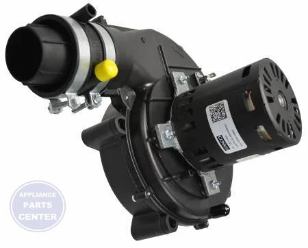York Draft Inducer S1-32434558000 - Main view showing combustion gas removal for Coleman & Evcon models