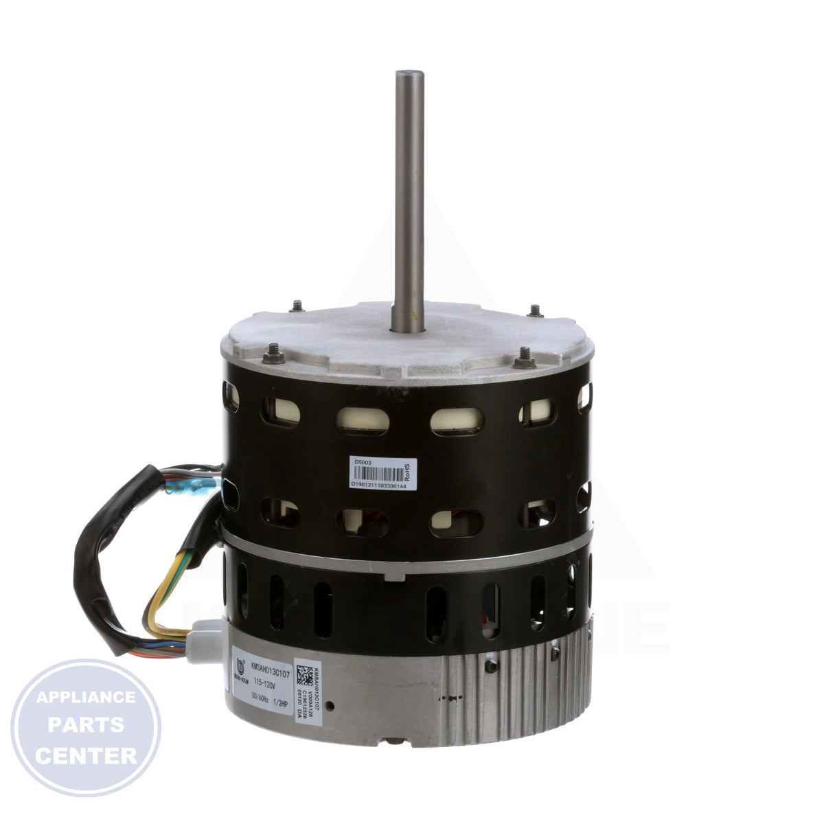 Motor,Blowerr,Prgrm,1/2 Hp,115V,ECM - Side view with 115V specification