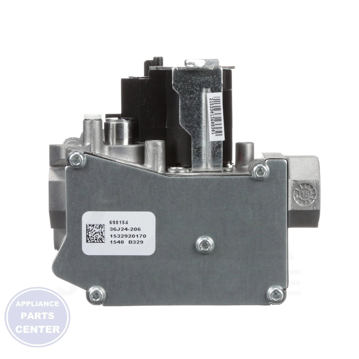 FURNACE GAS VALVE KIT S1-32544123000 - Detailed view of gas valve technical details