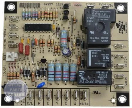 Coleman Evcon Defrost Control S1-33101975102 - Main view showing temperature regulation for L47-933 models