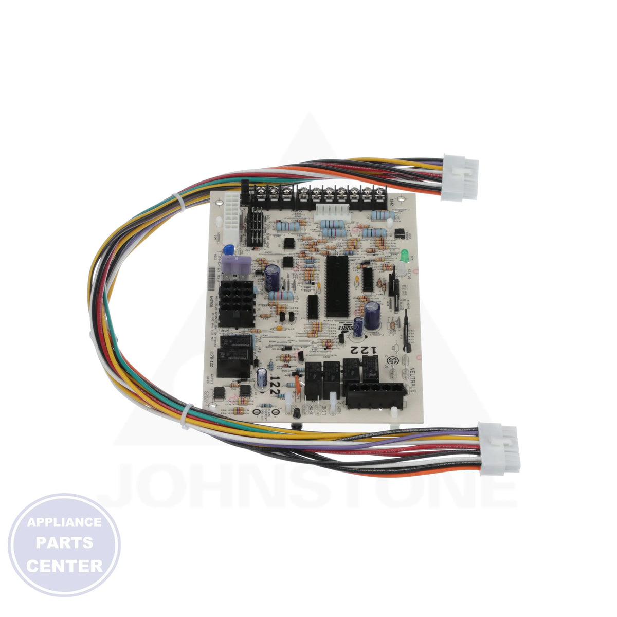 BOARD,CONTROL,KIT,2-ST ECM S1-33102977000 - Side view with precise measurements