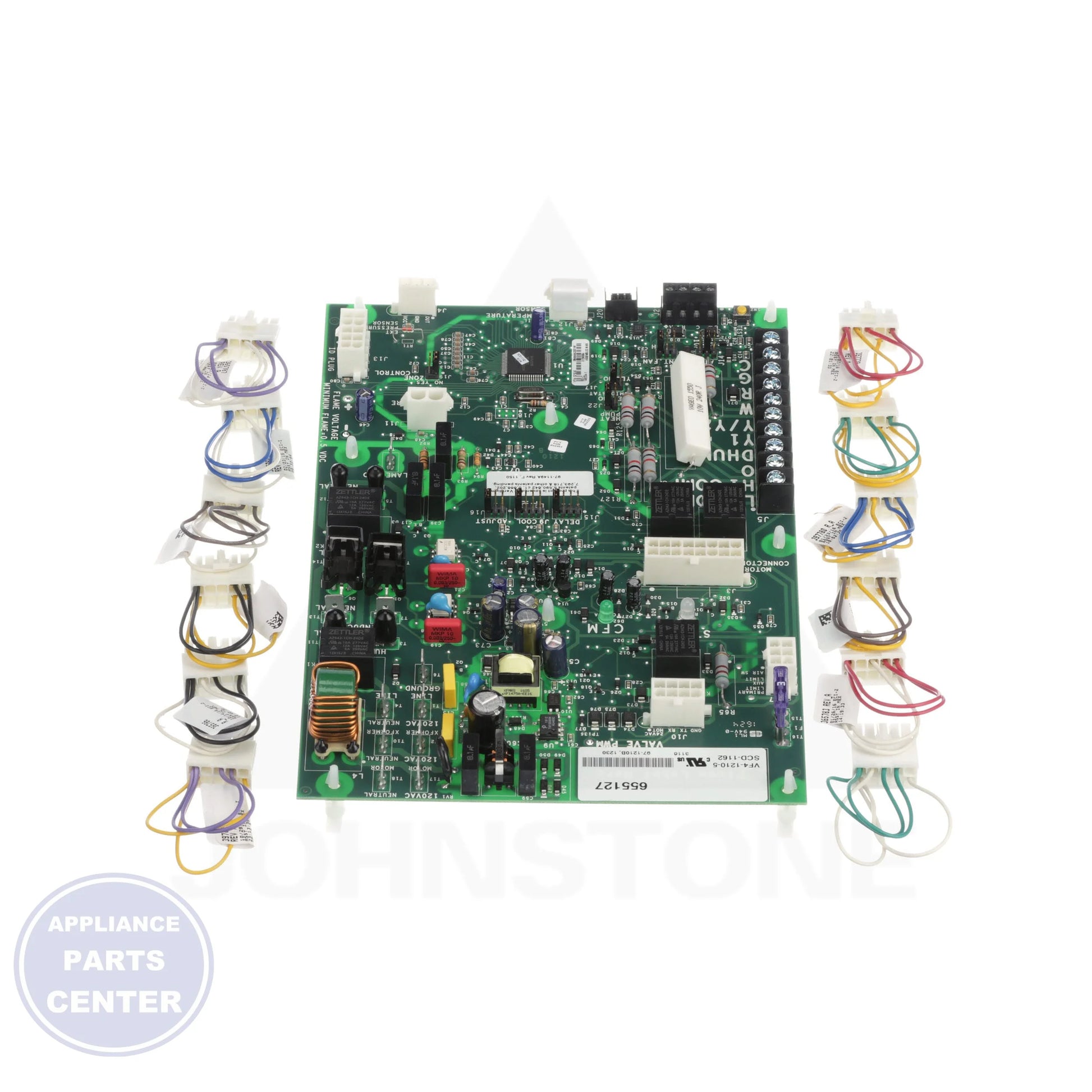 CONTRL BRD KT MOD ECM FUR S1-33102984000 - Side view with precise measurements