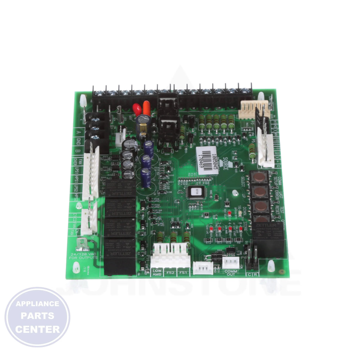 BOARD CONTROL S1-33109150000 - Detailed view of technical specifications