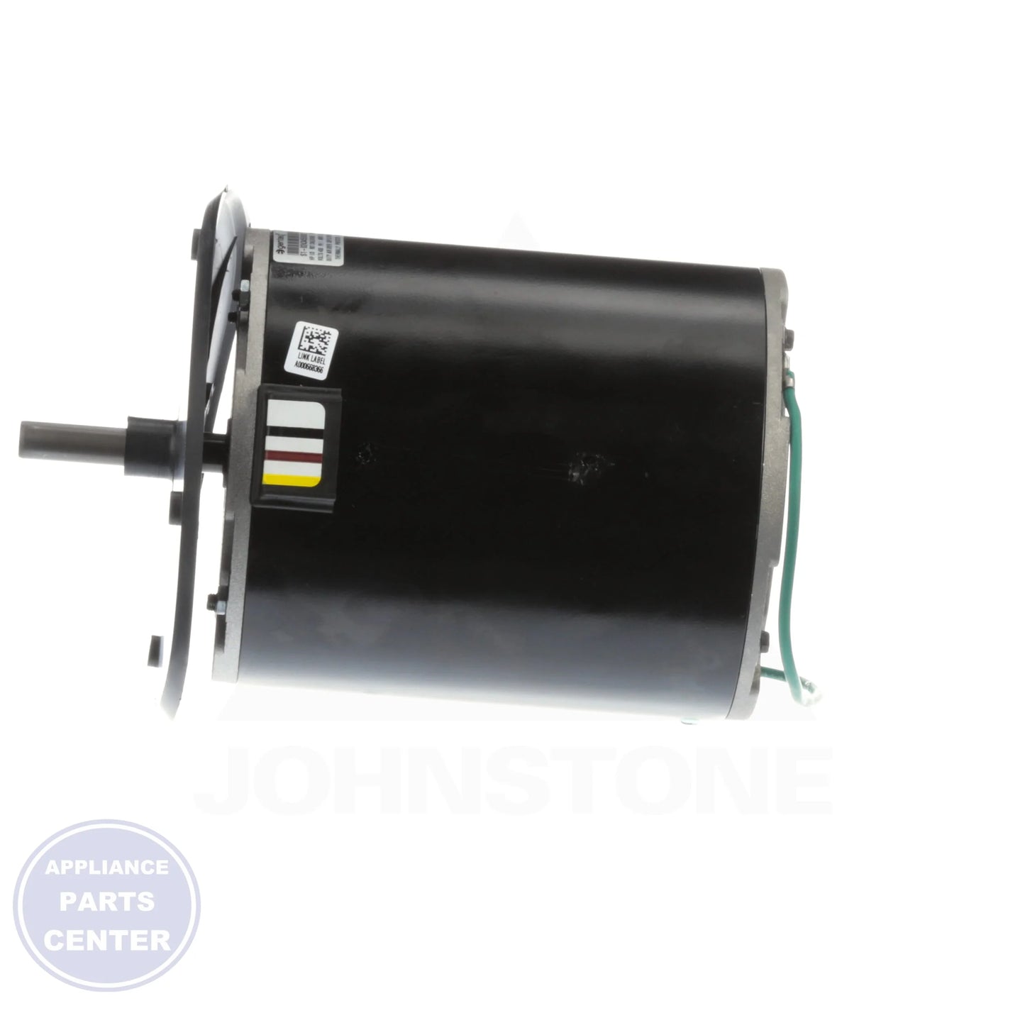 MOTOR FAN 1/3HP 460V S1-6007532 - Detailed view of NEMA Frame 48 and ball bearing