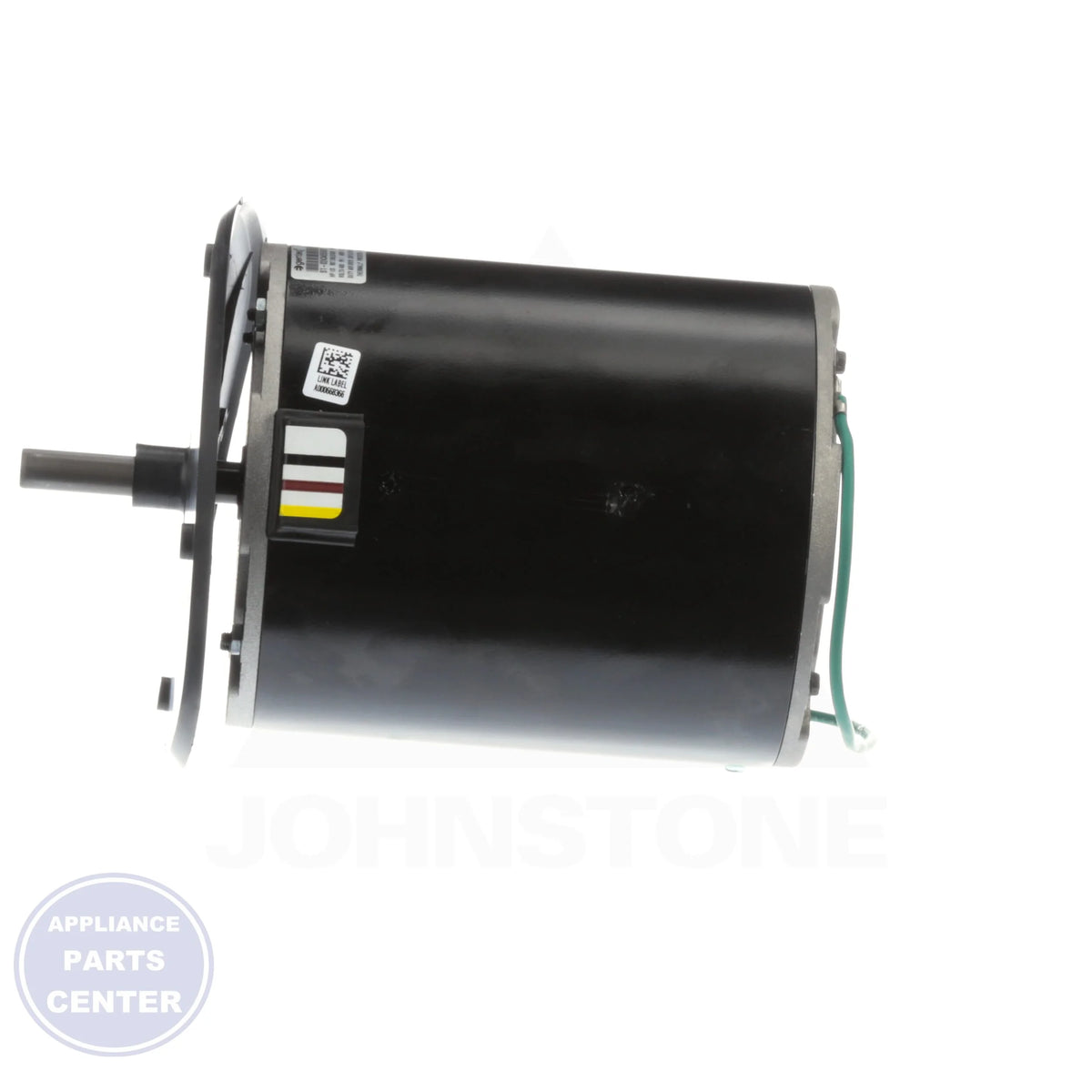 MOTOR FAN 1/3HP 460V S1-6007532 - Detailed view of NEMA Frame 48 and ball bearing
