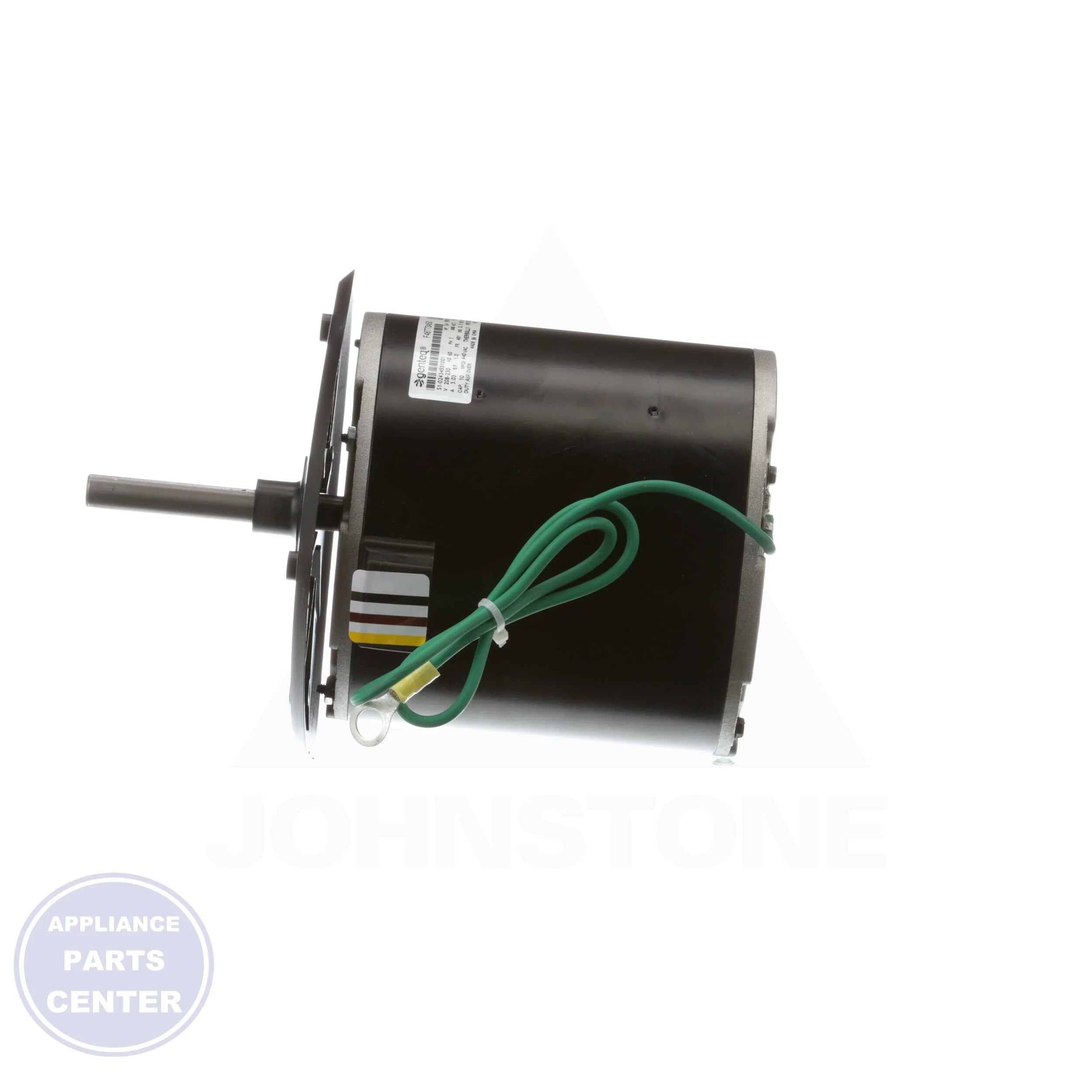 MOTOR FAN 3/4HP 230V - Detailed view of 3/4 HP power