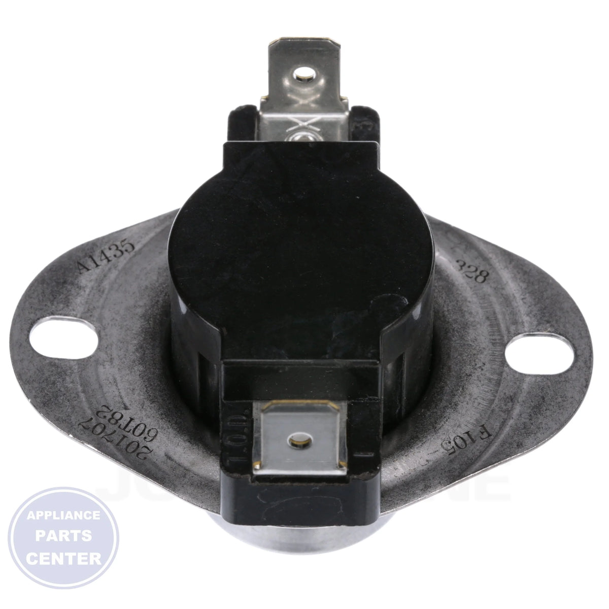 FAN SWITCH S1-7710-3281 - Side view with precise measurements and specifications