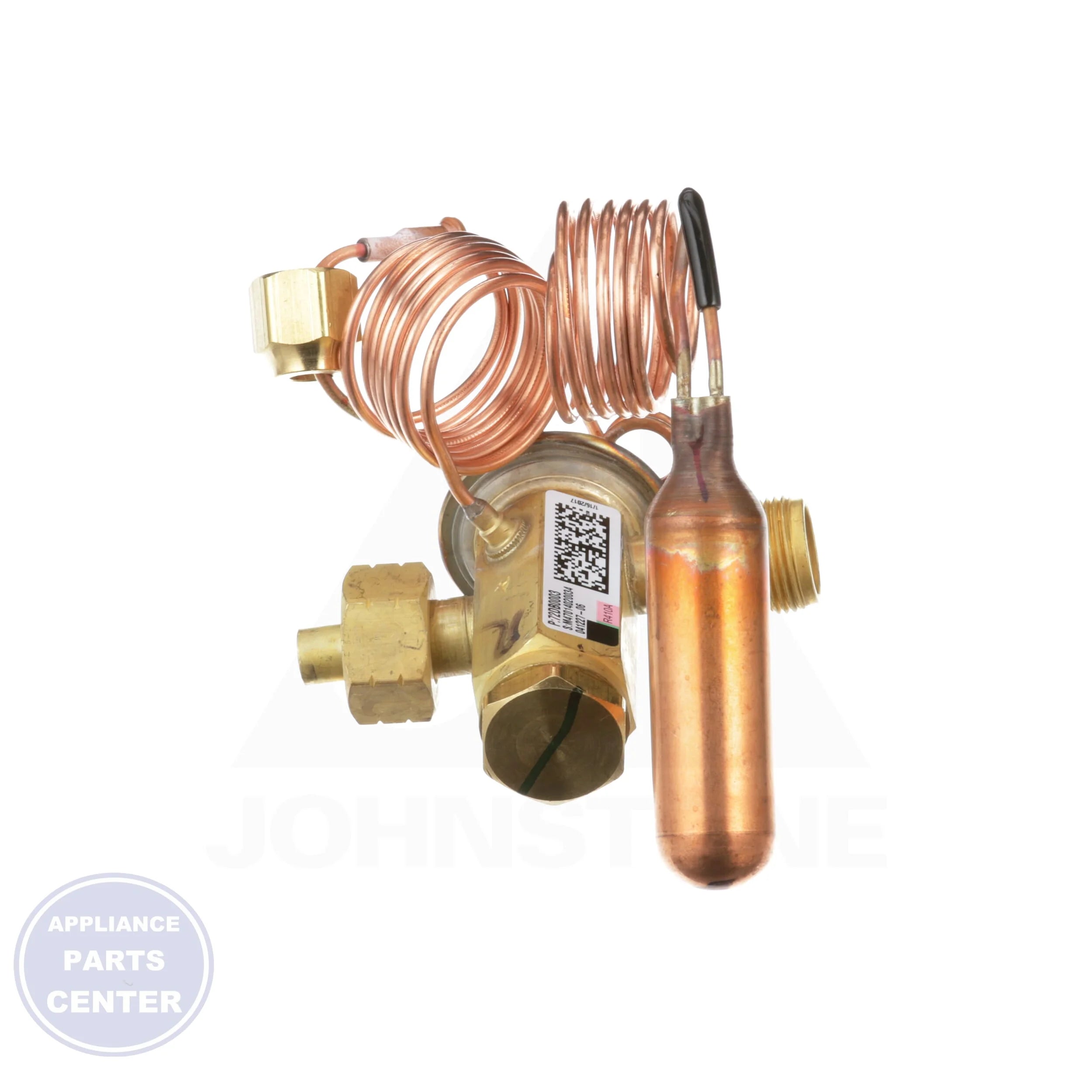 Kit,TXV,Mortex Coil S1-R72DB0003 - Side view with optimized refrigerant flow