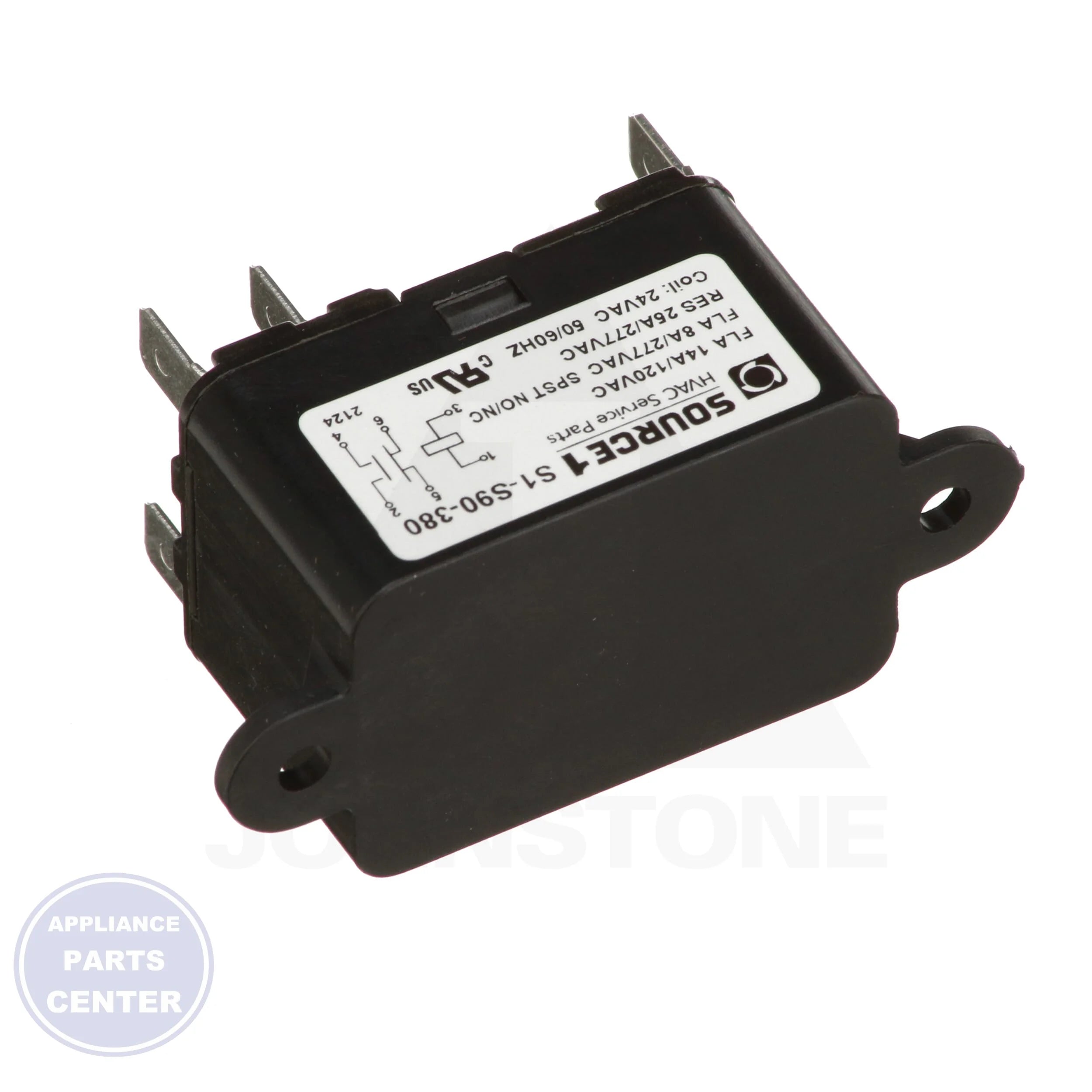 Fan Relay S1-S90-380 - Side view with reliable specifications
