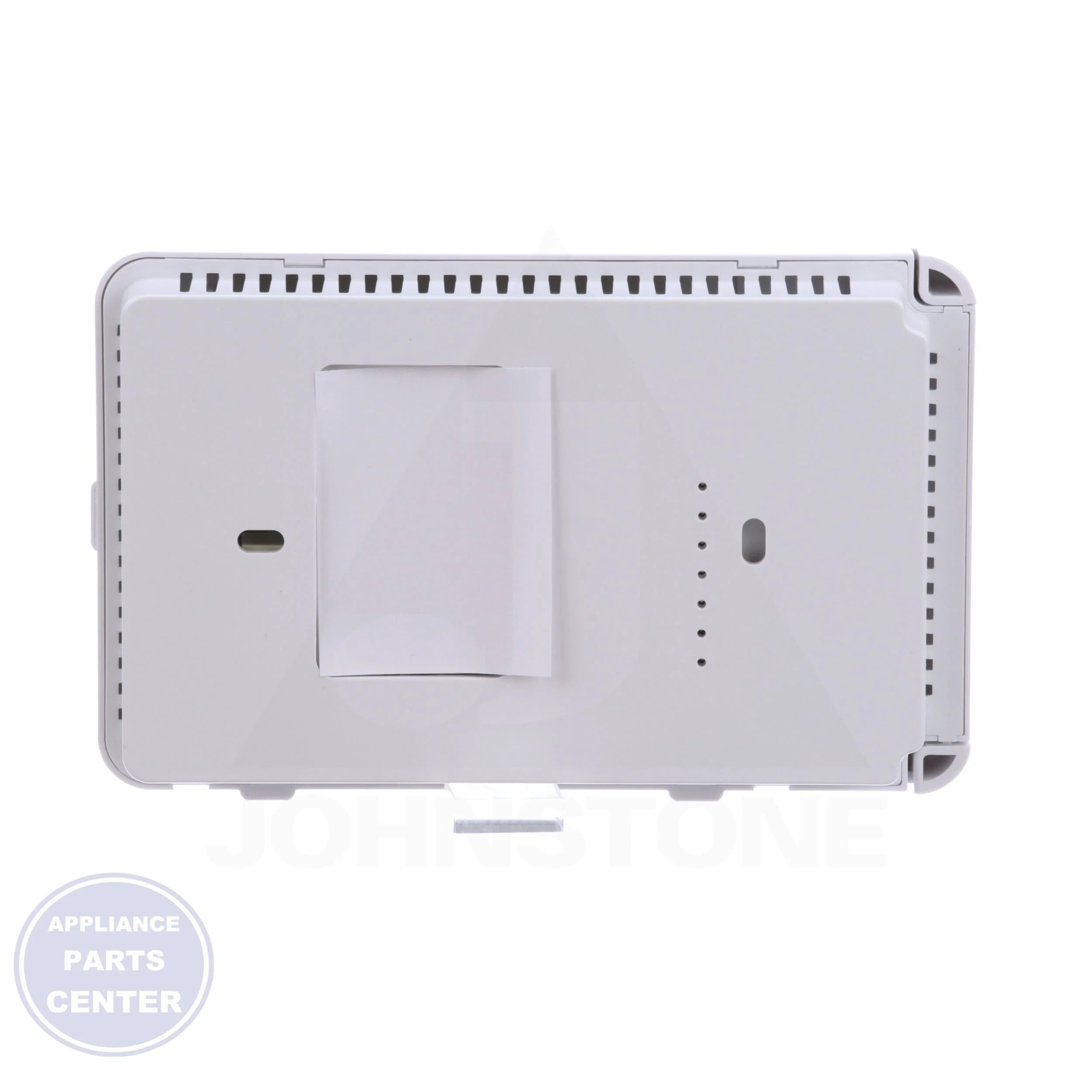 PROGRAMMABLE THERMOSTAT S1-THEC11P5S - Side view with dimensions of 5.85" x 1.15" x 3.67"