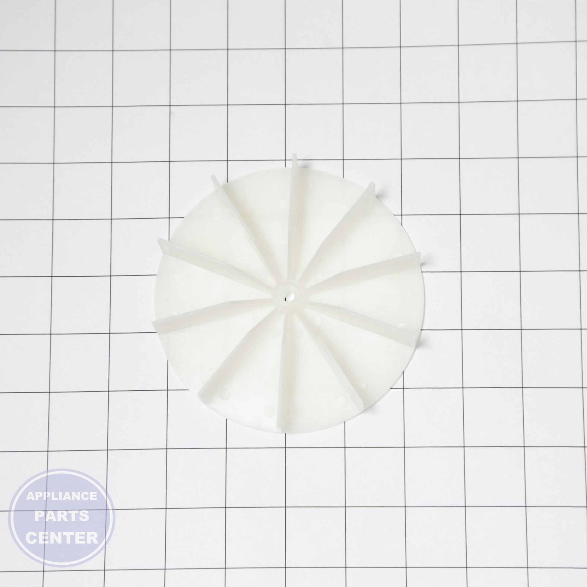SRV NT IMPELLER WHEEL S68920000 - Side view with efficiency specs