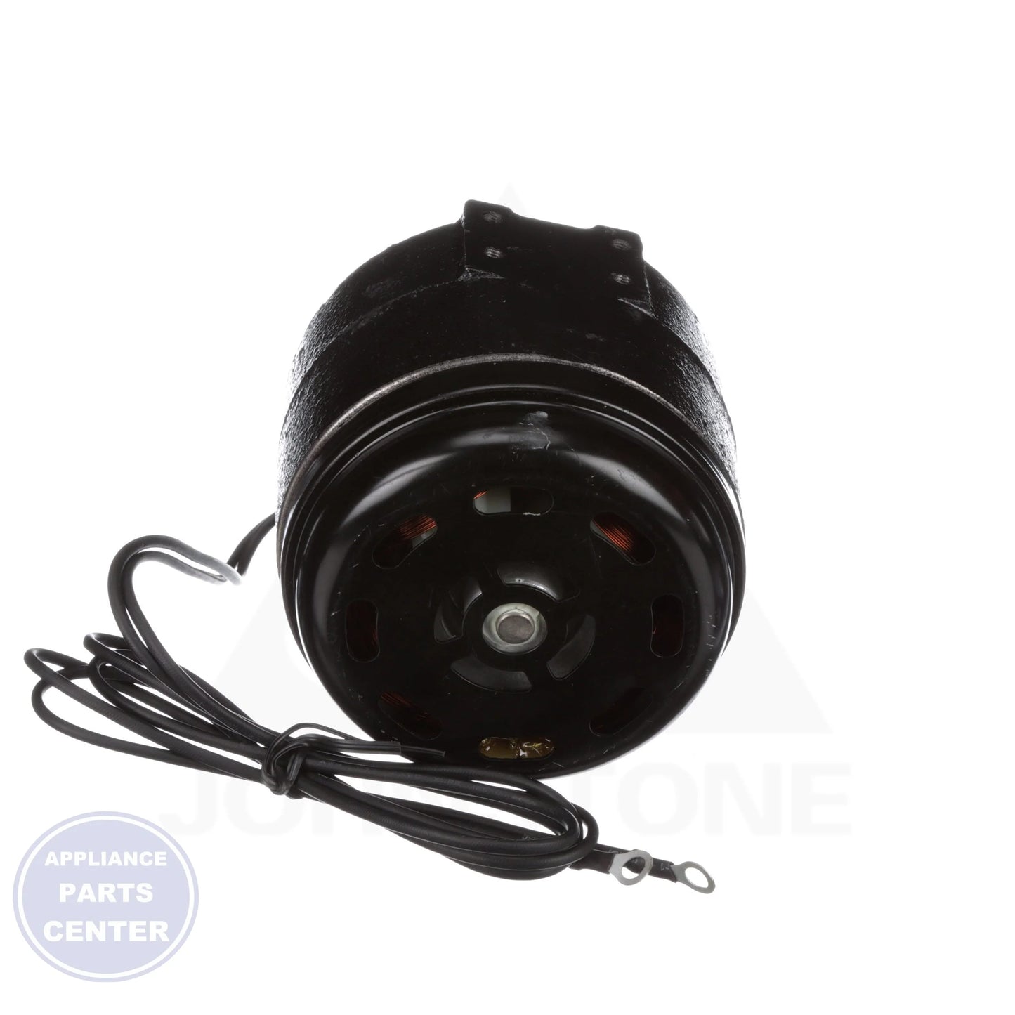 Replacement Motor S81-167 - Side view with 3-1/2 inch diameter and 50W 230V specs