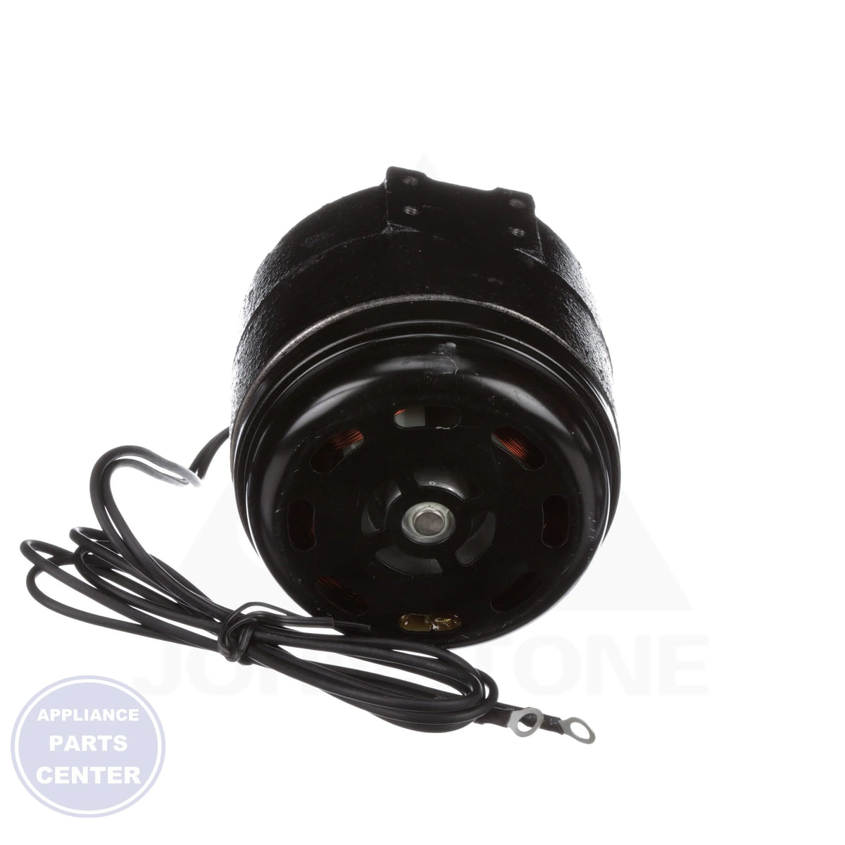 Replacement Motor S81-167 - Side view with 3-1/2 inch diameter and 50W 230V specs