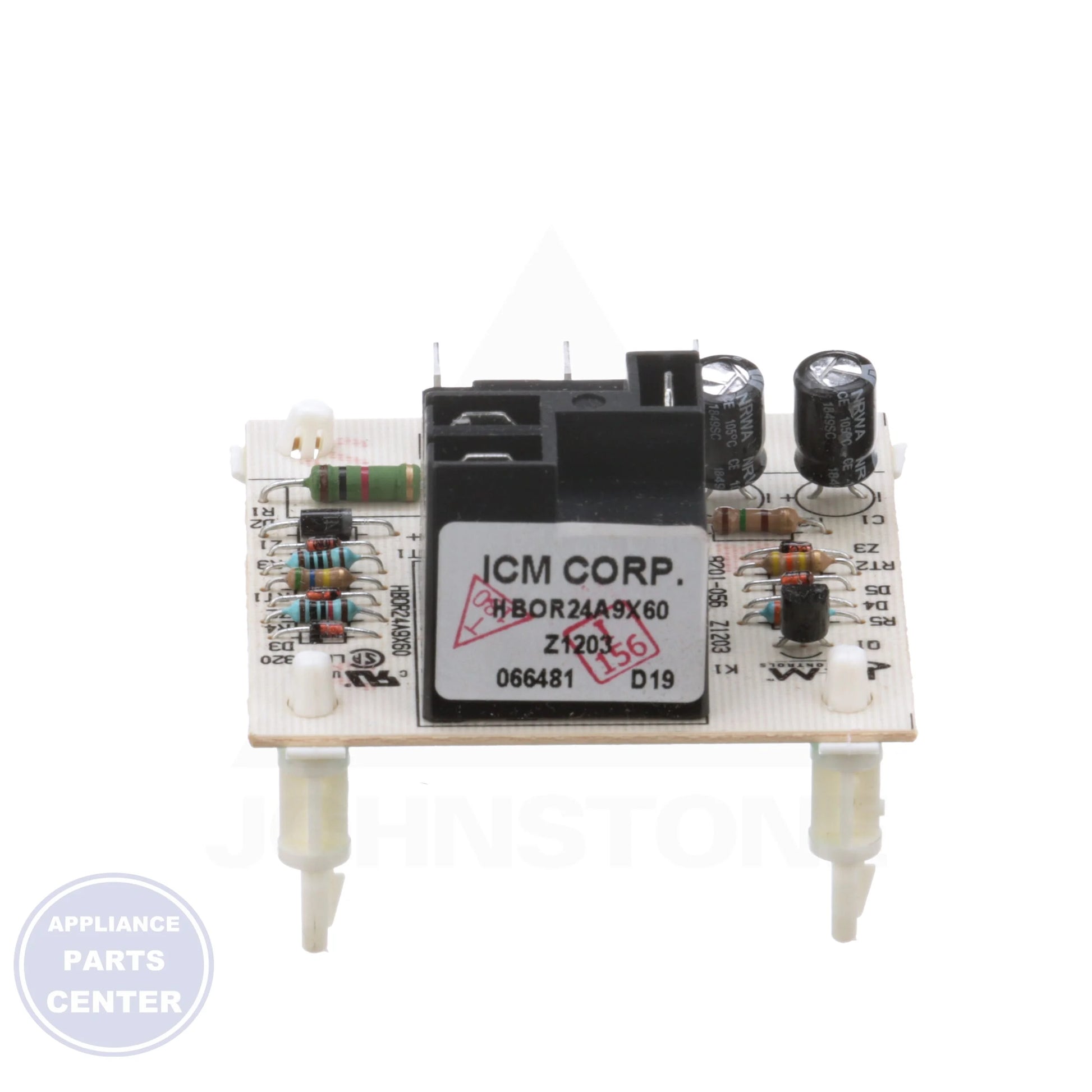 Vertical Packaged Unit Part S8201-056 - Side view with 6.9Fla at 240V specs