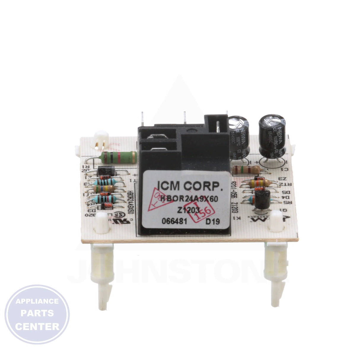 Vertical Packaged Unit Part S8201-056 - Side view with 6.9Fla at 240V specs