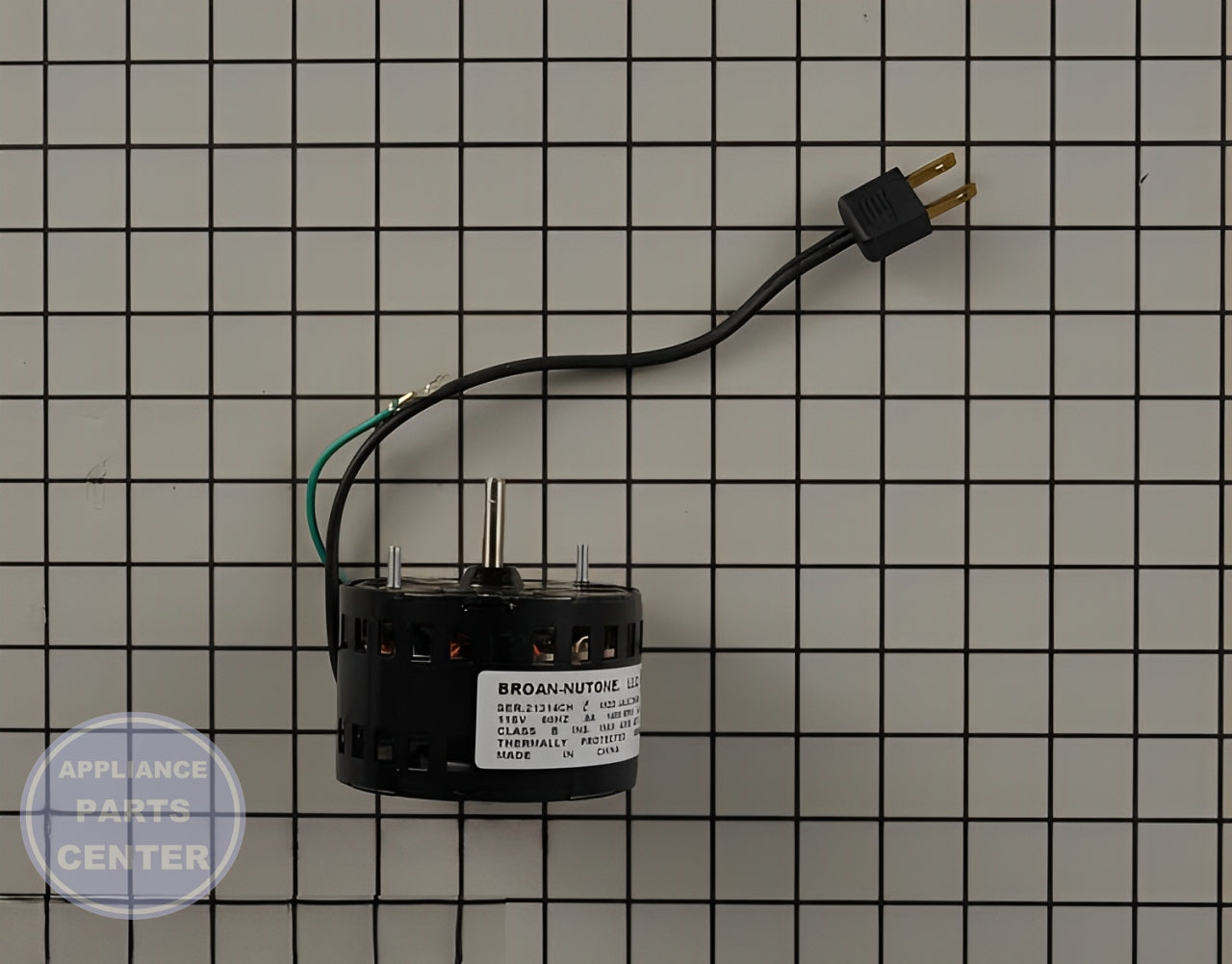 Broan Nutone Fan Motor S86322000 - Main view showing high-capacity airflow for various models