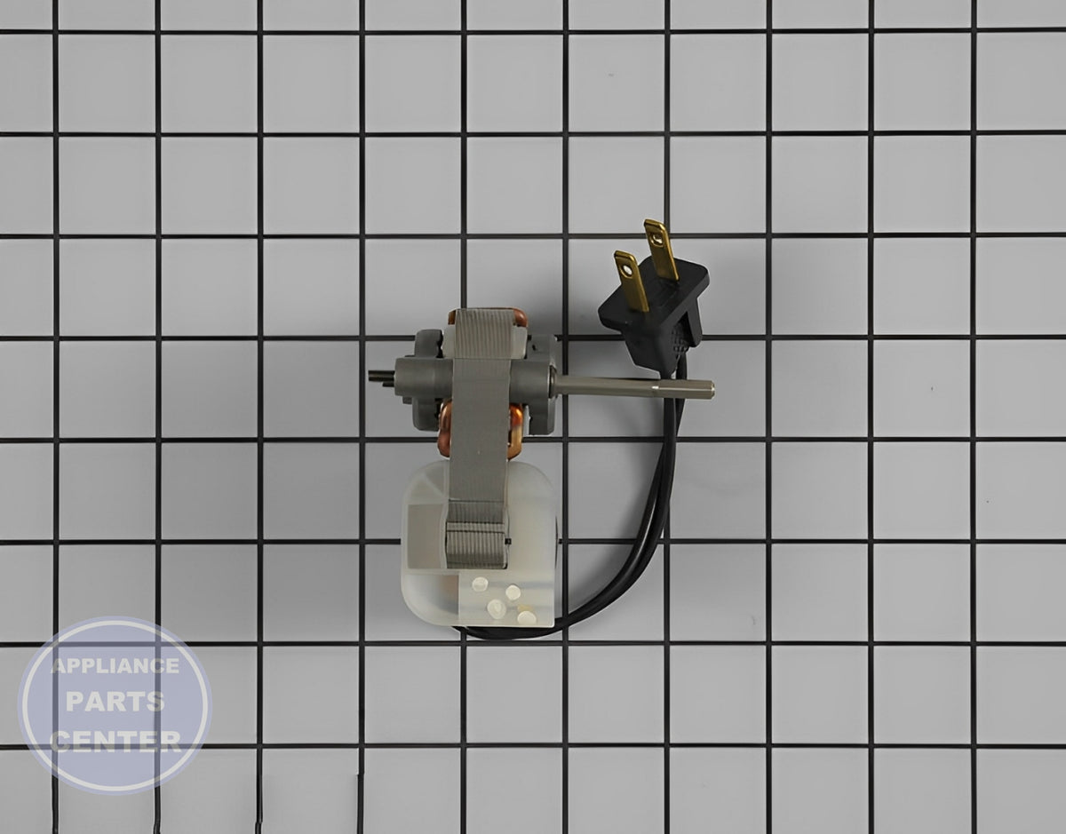 Fan Motor S86677000 - Side view with precise measurements