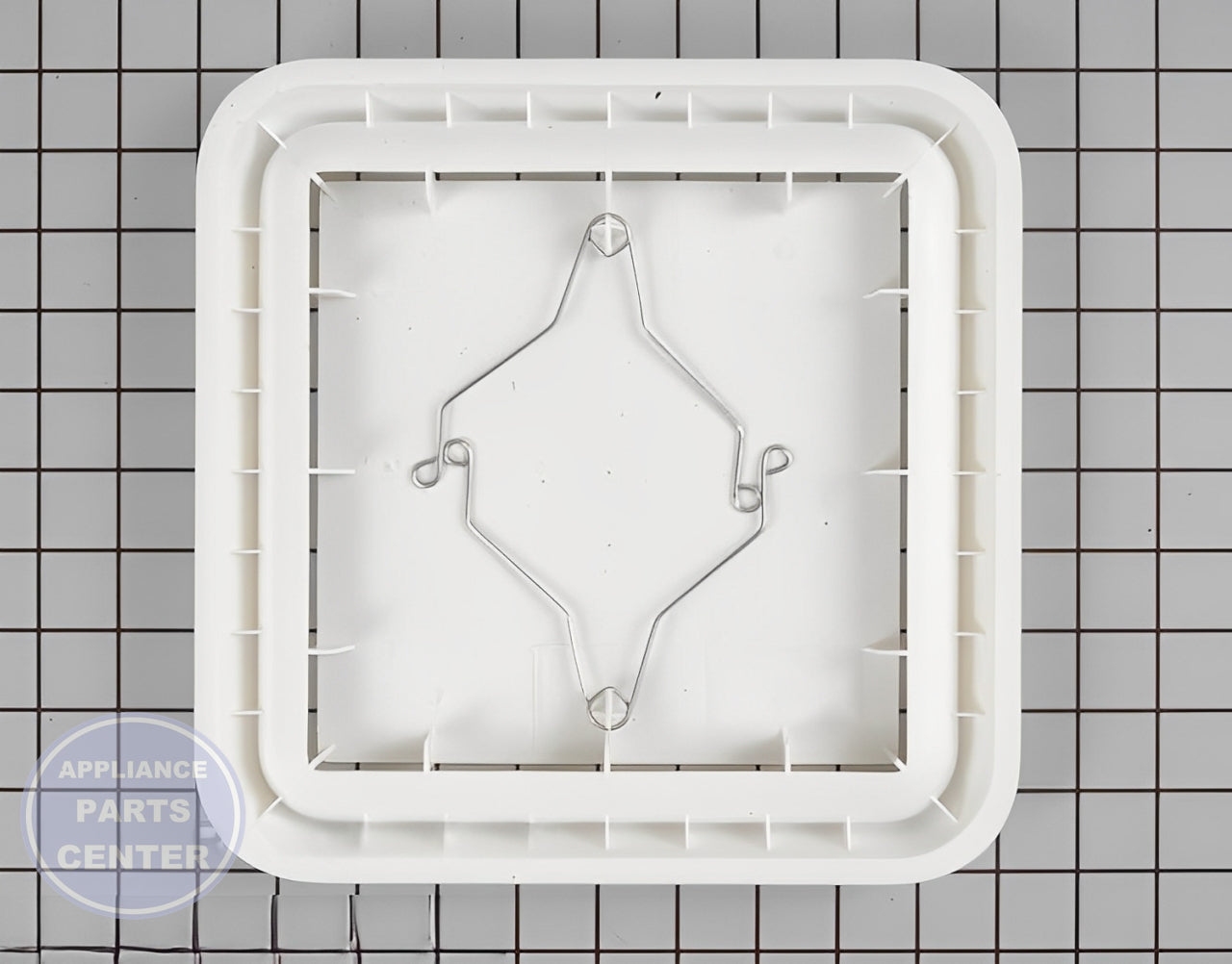 SRV ECON GRILLE ASSY MW 688/S - Detailed view of grille & kickplate