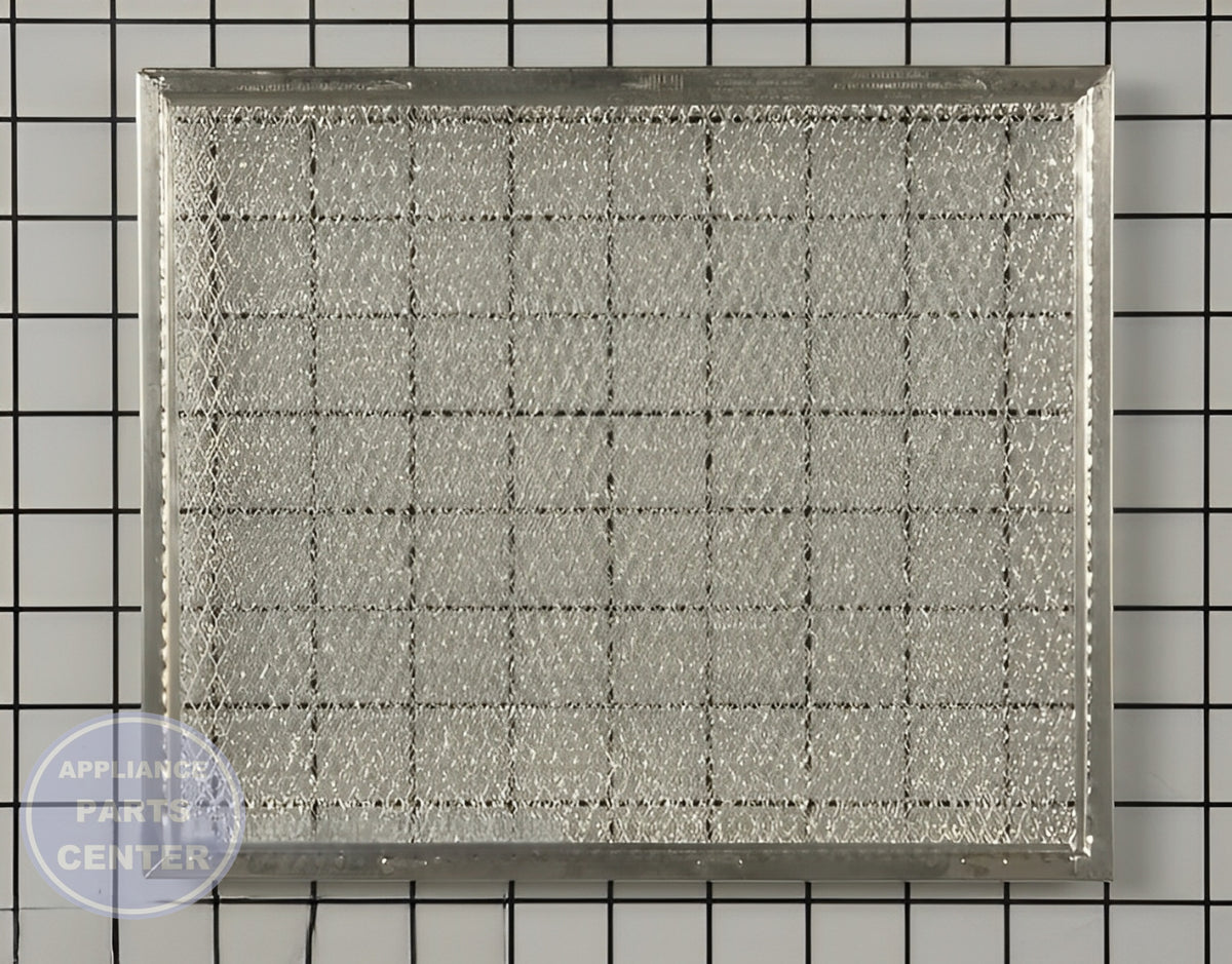 BROAN MICROWAVE OVEN RANGE VENT HOOD ALUMINUM FILTER S97006931 - Main view showing grease capture for BRN Range Vent Hood