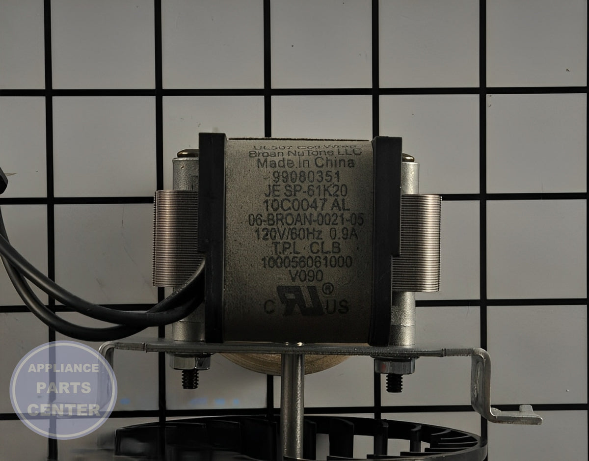SRV BLWR ASSY-E&G BULB HEATER S97009796 - Side view with 500 CFM airflow capacity