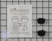 BROAN RANGE SWITCH S97016970 - Main view showing control knob for BRN models