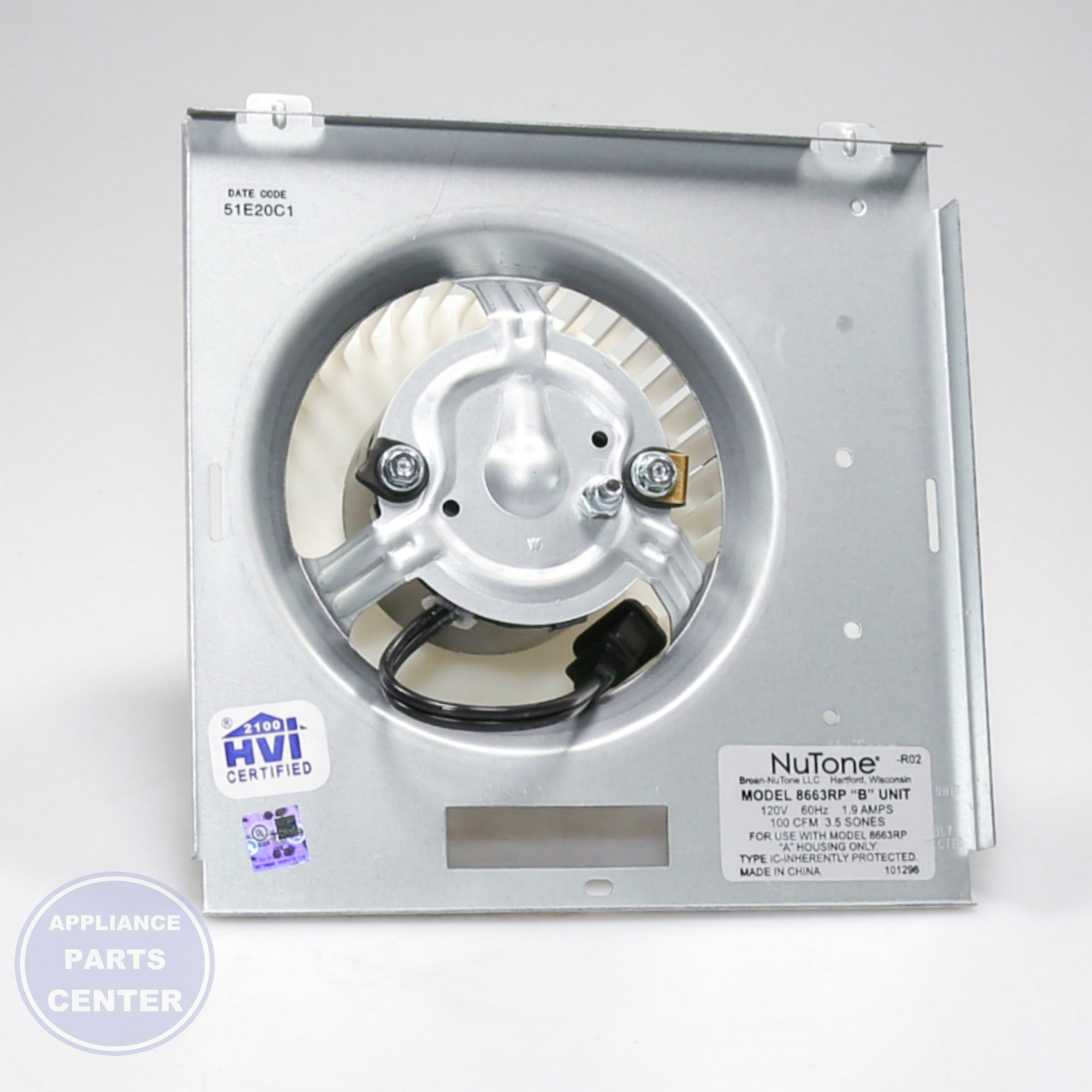 BRO SRV POWER ASSY F/8663RP S97017705 - Installation in BRO model showcasing mounting points