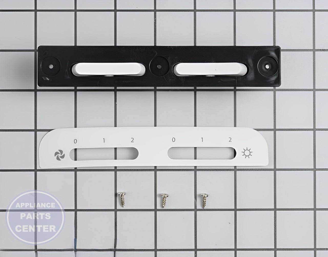 BRO SRV SWITCH ASSY WHITE F/QP HOO S97017729 - Main view showing easy functionality for range vent hoods
