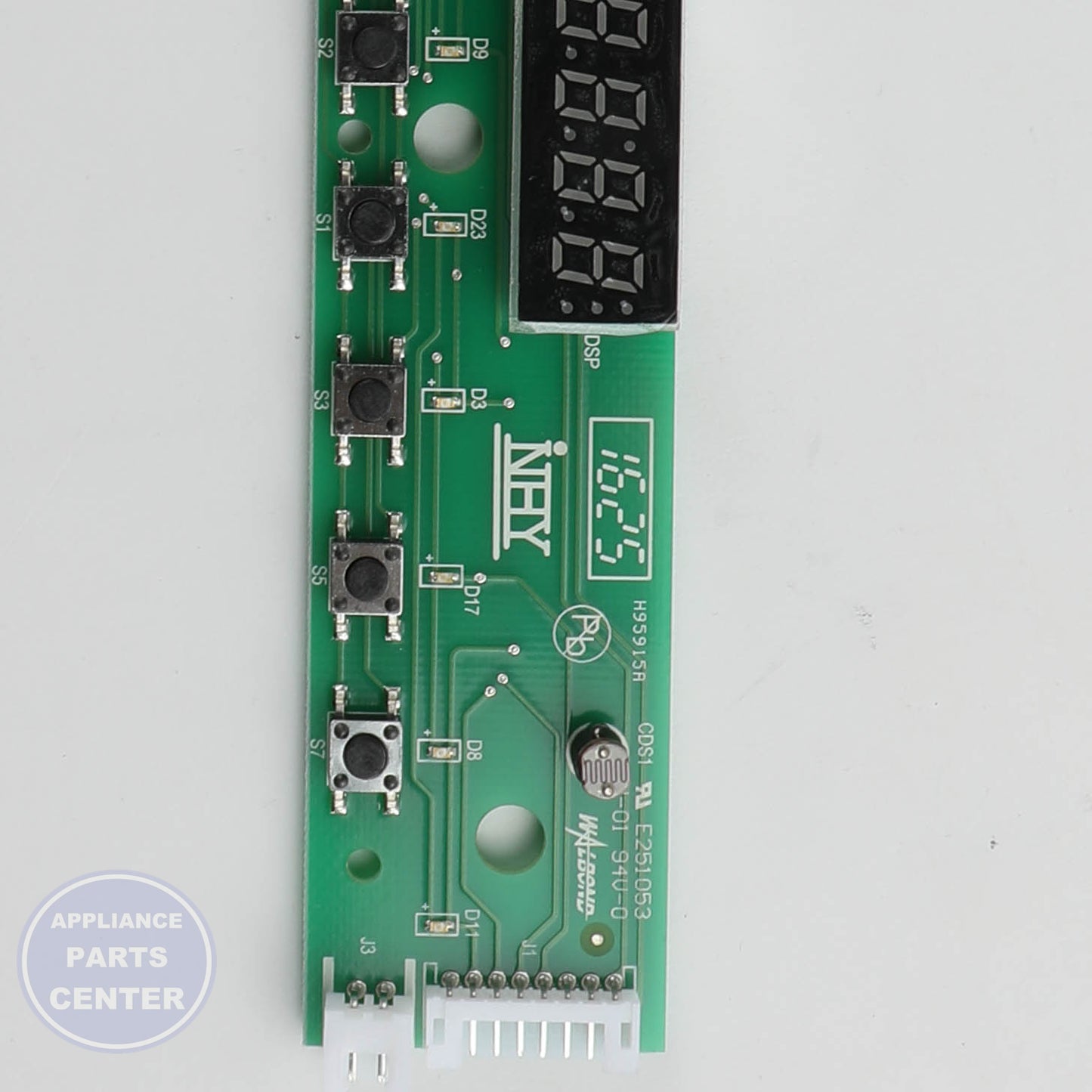 BRO SRV USER INTERFACE ASSY BLACK S97018257 - Installation in XYZ model showing mounting points