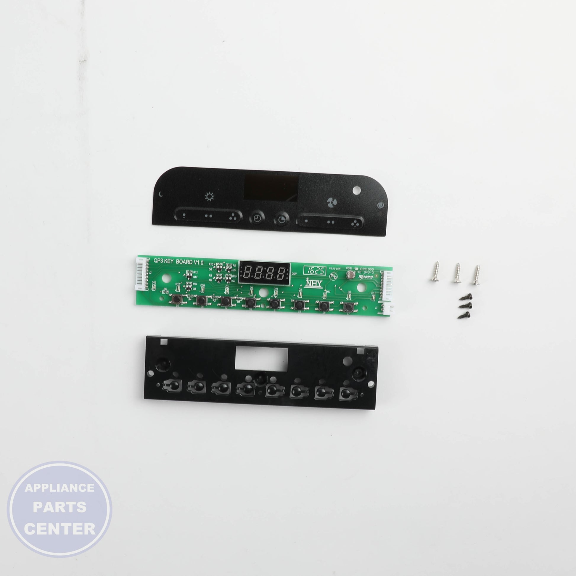 BRO SRV USER INTERFACE ASSY BLACK S97018257 - Installation in XYZ model showing mounting points