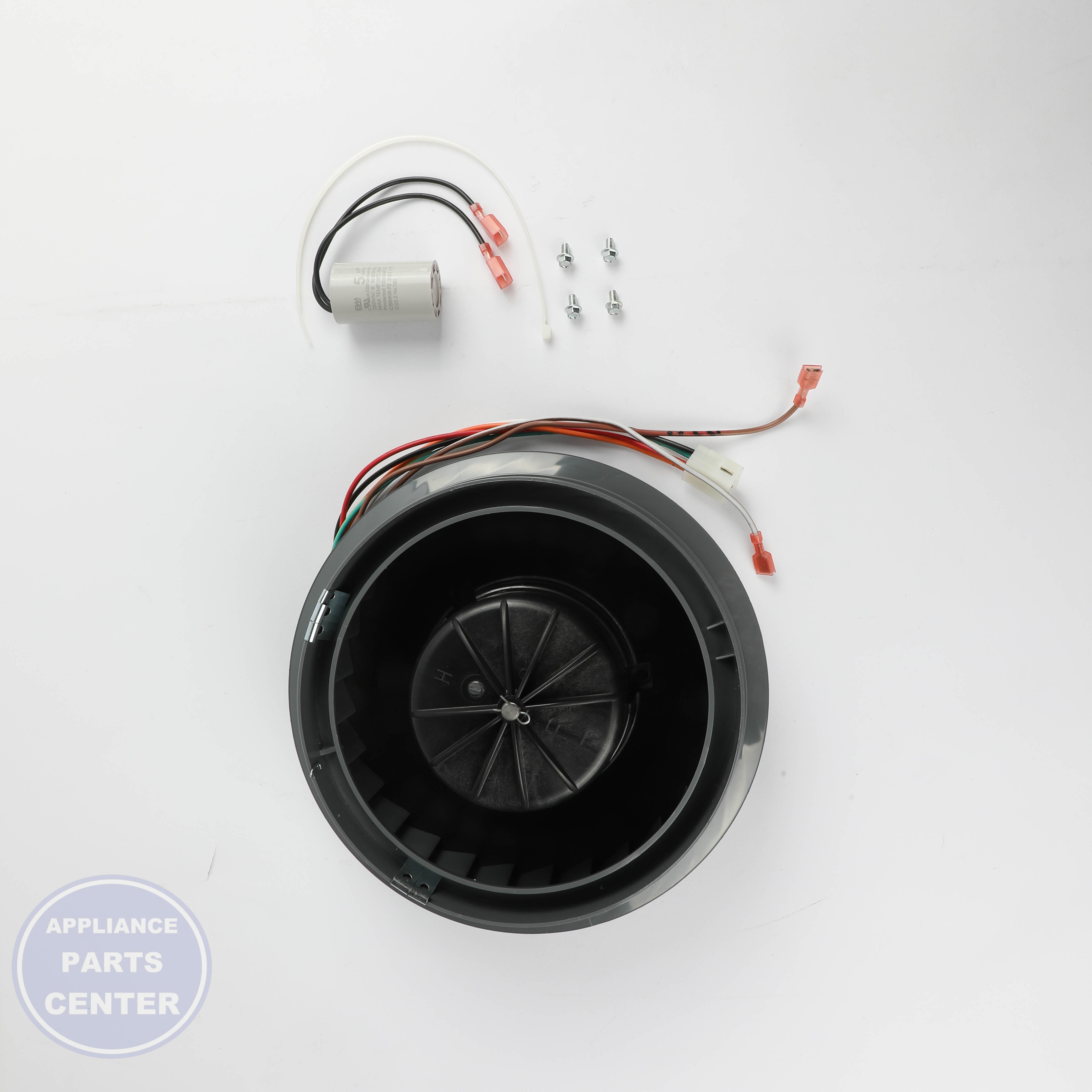 BRO MOTOR ASS'Y W/WHEEL CCW B3 (SRV) S97020843 - Installation in specific model showcasing key mounting points