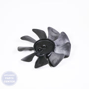 BRO SRV PLASTIC FAN BLADE F 8N FAN S99020165 - Main view showing high-speed rotation for BRO models