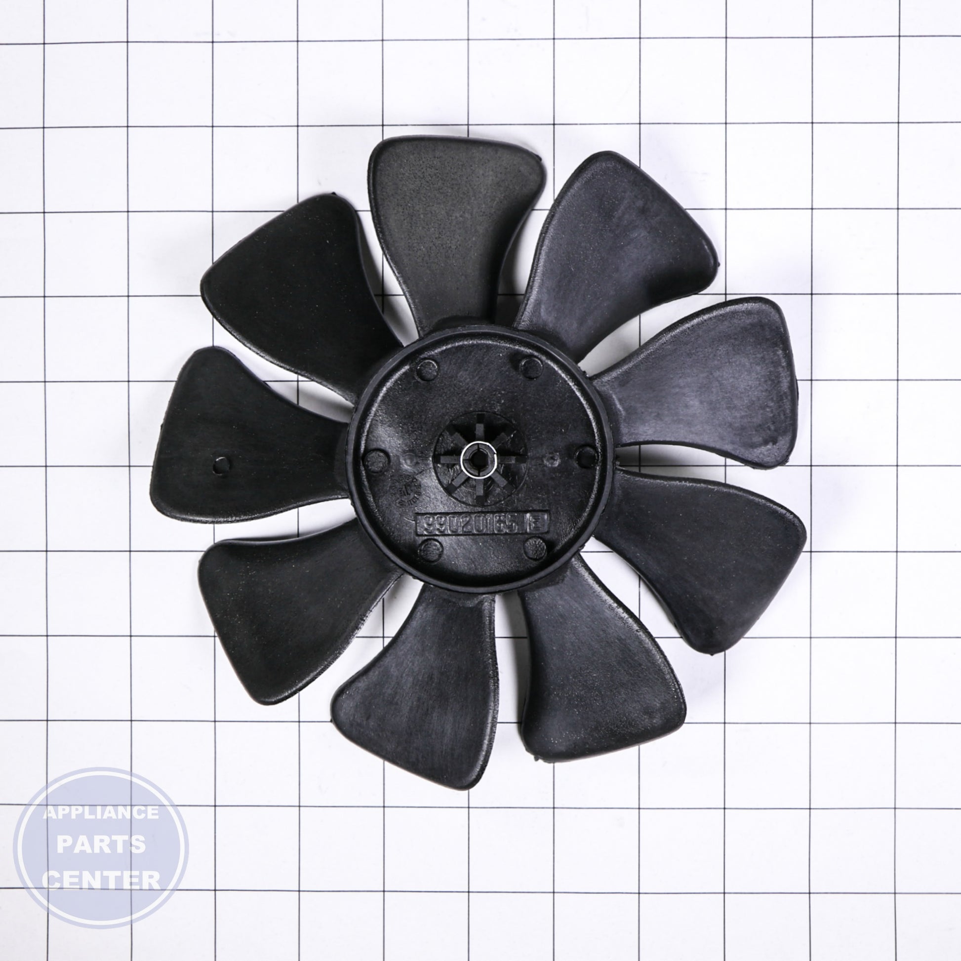 SRV PLASTIC FAN BLADE F 8N FAN S99020165 - Side view with durable plastic construction