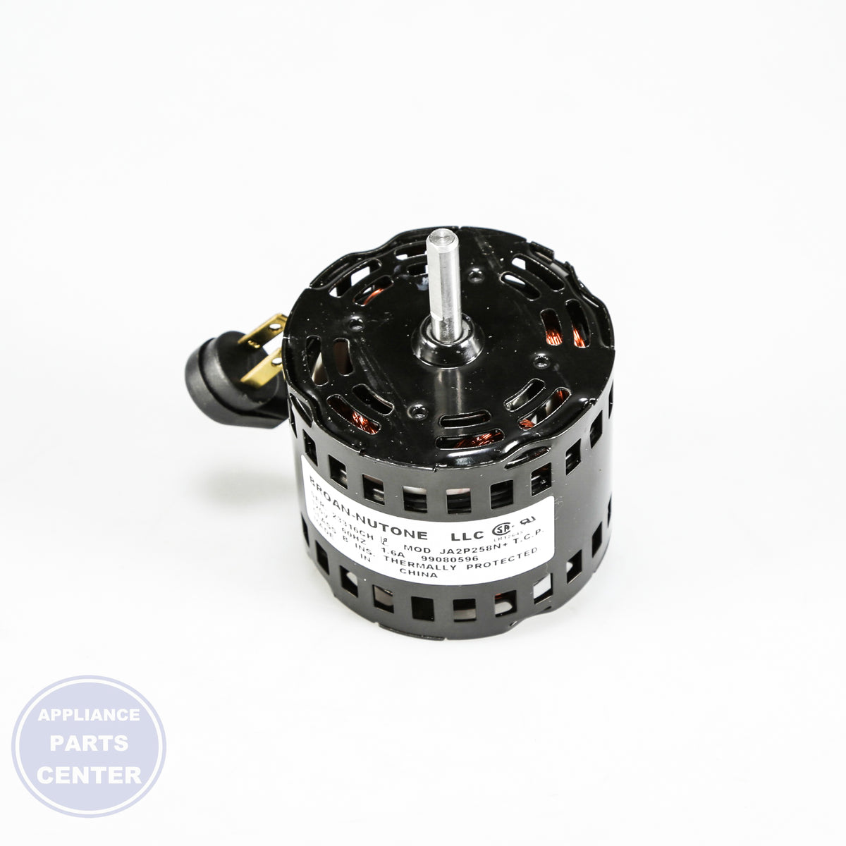 BRO SRV MOTOR F/10N UTILITY FAN S99080596 - Installation in BRO model showing key mounting points
