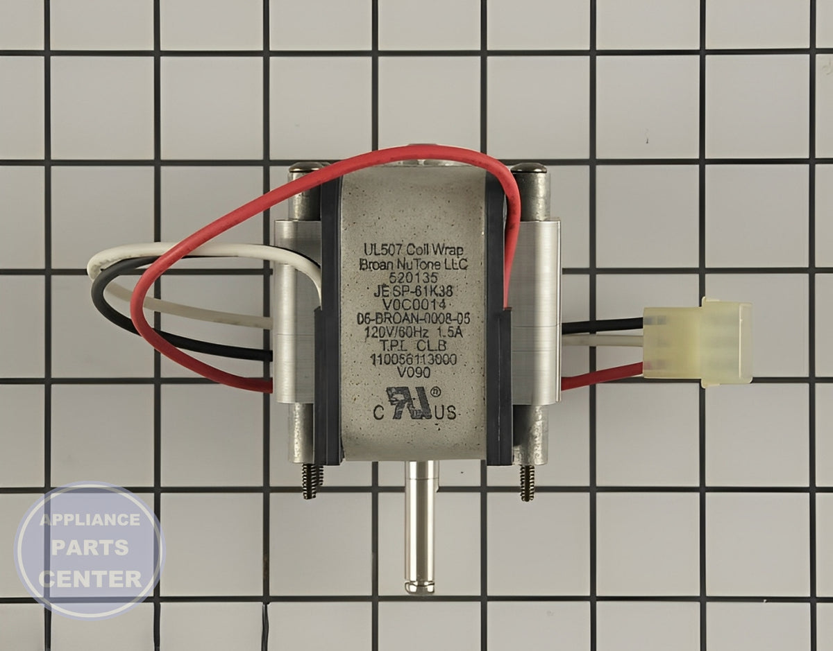 BROAN RANGE VENT MOTOR S99080666 - Detailed view of durable motor construction