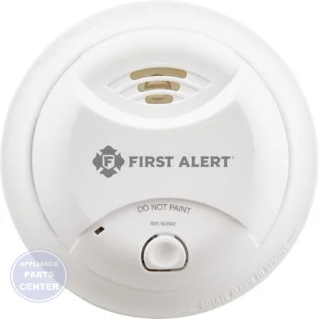 [Brand] Ionization Battery Powered Smoke Alarm SA350B - Main view showing tamperproof design for various models