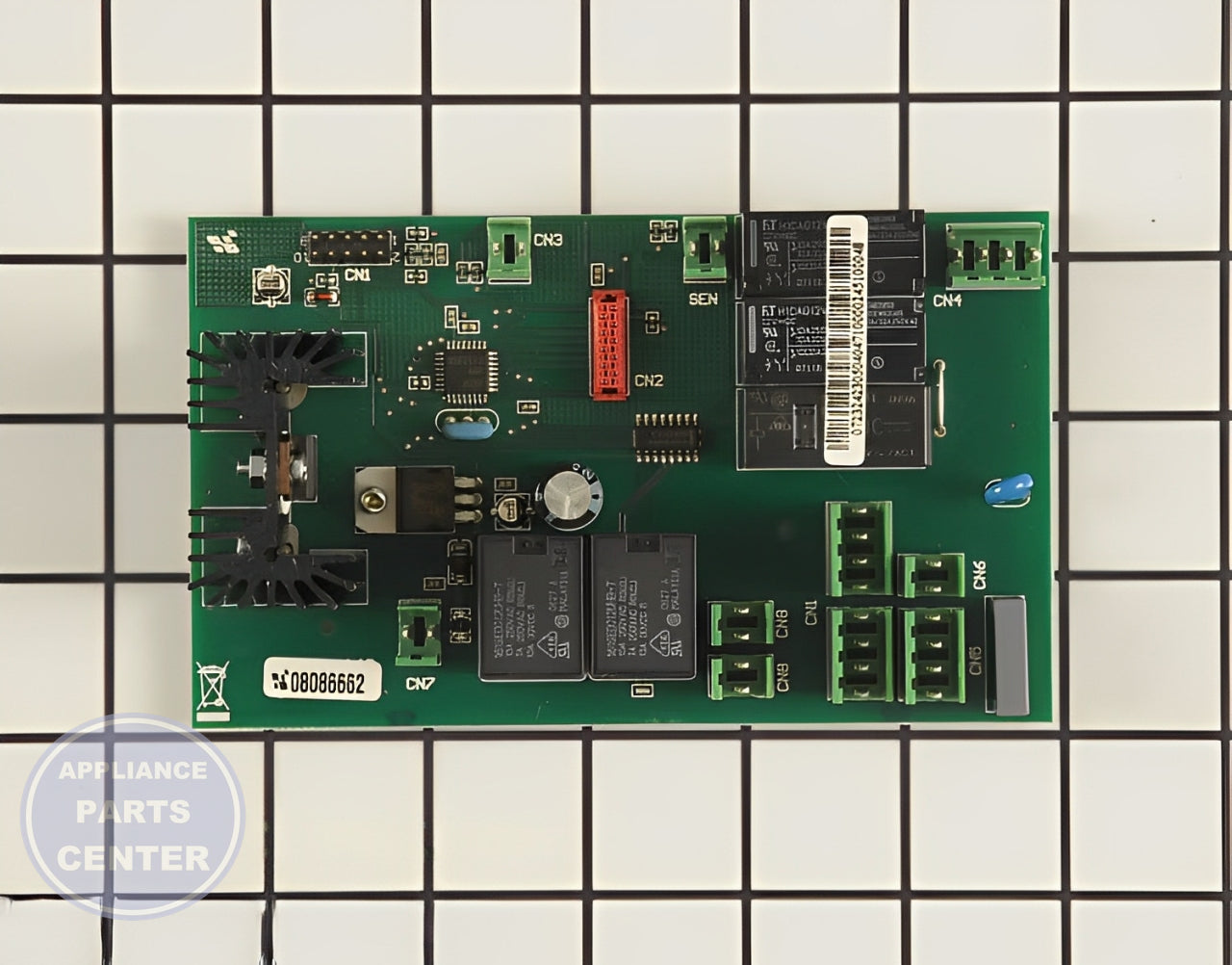 Broan Control Board SB08086662 - Main view showing circuit board for Broan Range Vent Hood