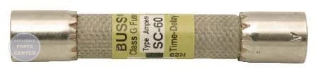 Cartridge Fuse 60 Amp SC-60 - Main view showing voltage rating for various models